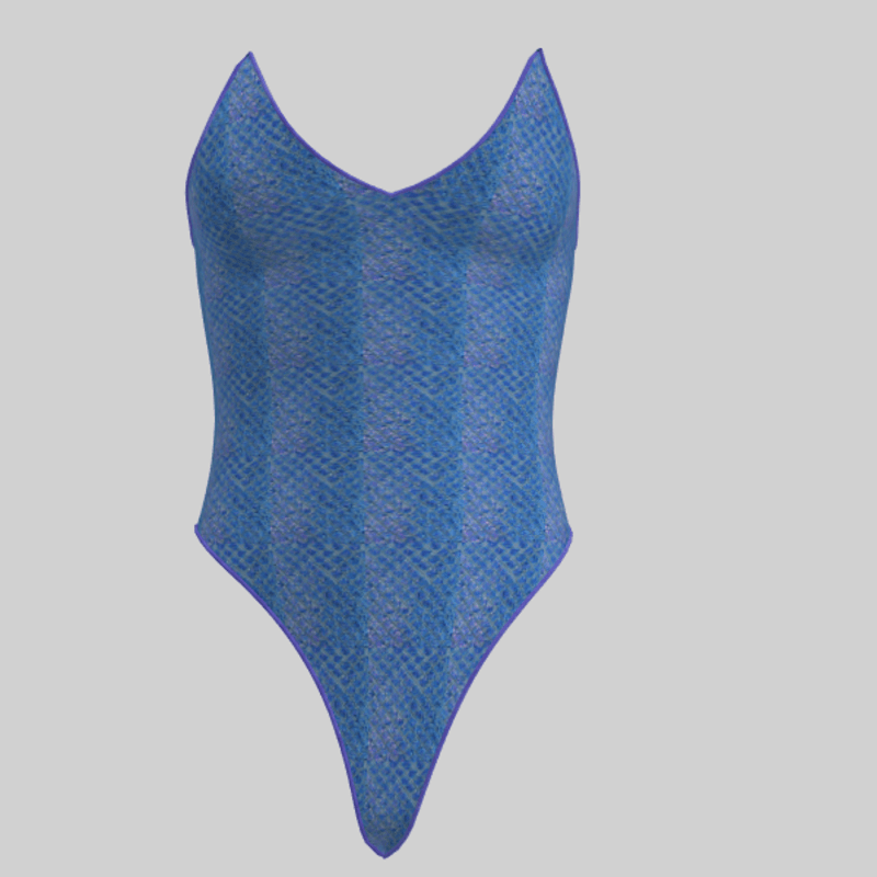 Bambi One Piece Blue