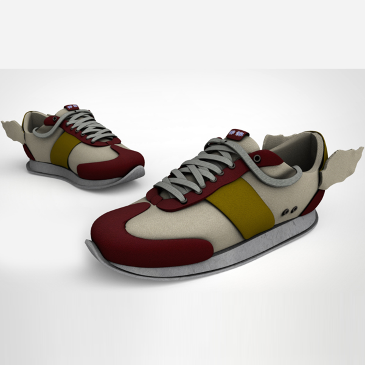 Messenger Sneakers Red