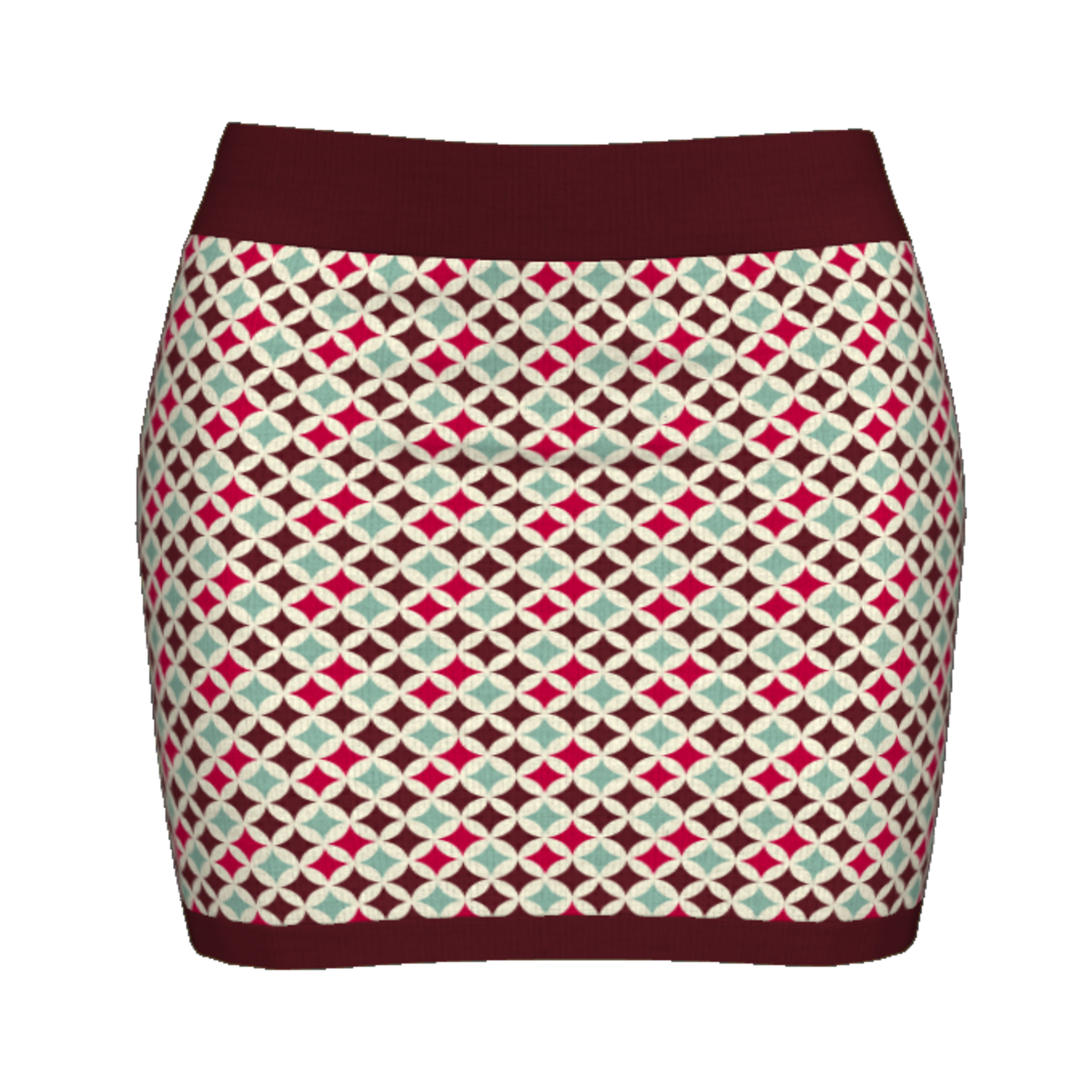 Woman Simple Skirt - Retro