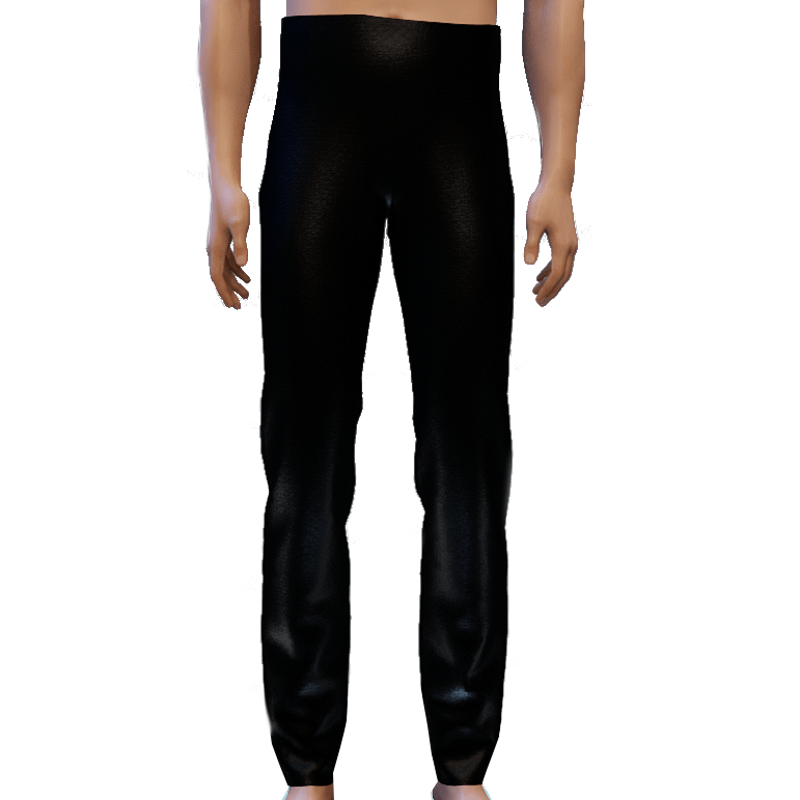 Black Pants for Glitter Tuxedo