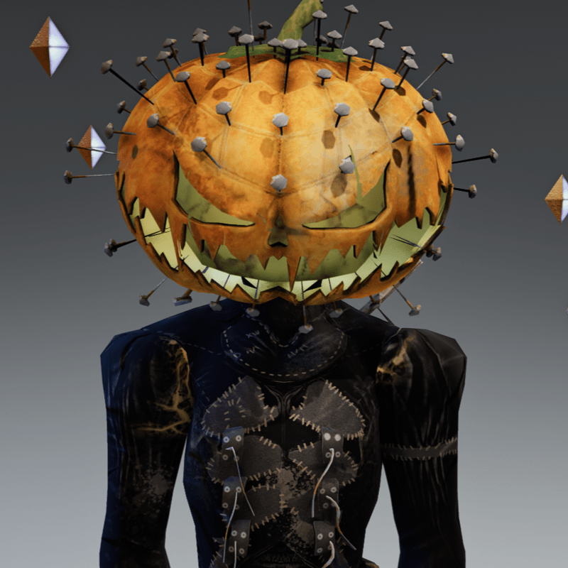Halloween Pumpkin Monster Avatar