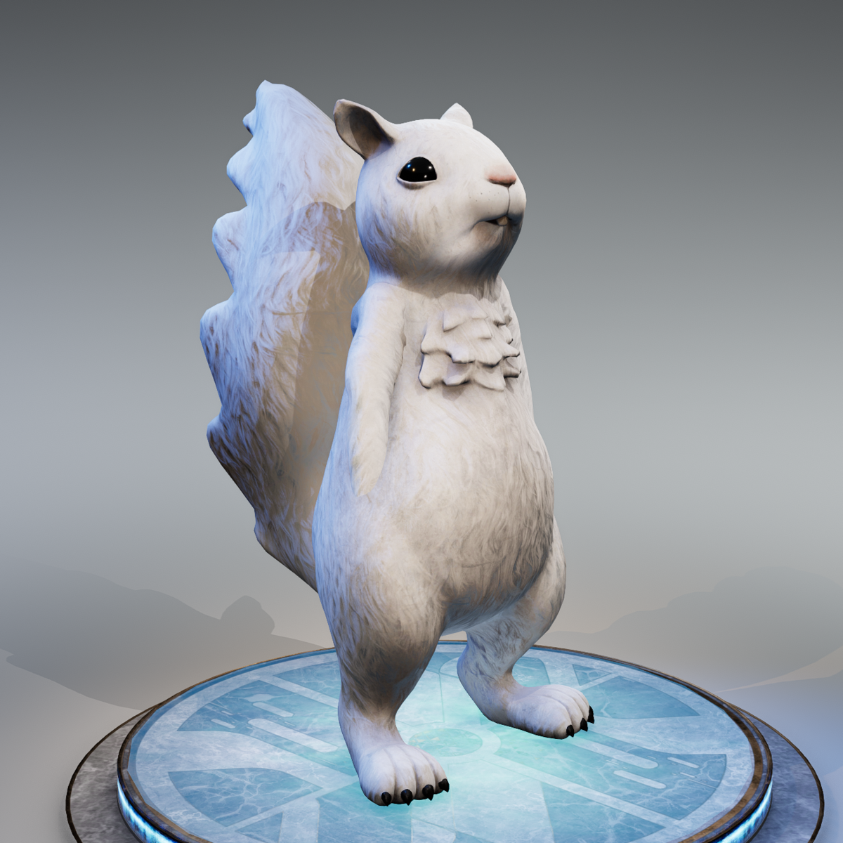 Squirrel - Snow White