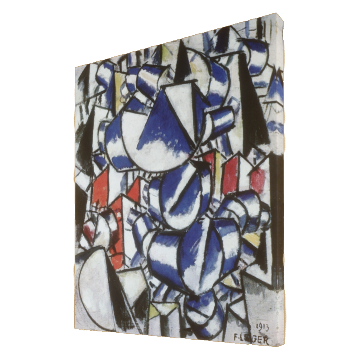 Contraste de Formes - Painting, Art