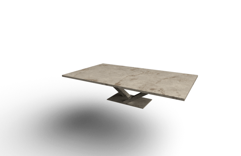 marble table