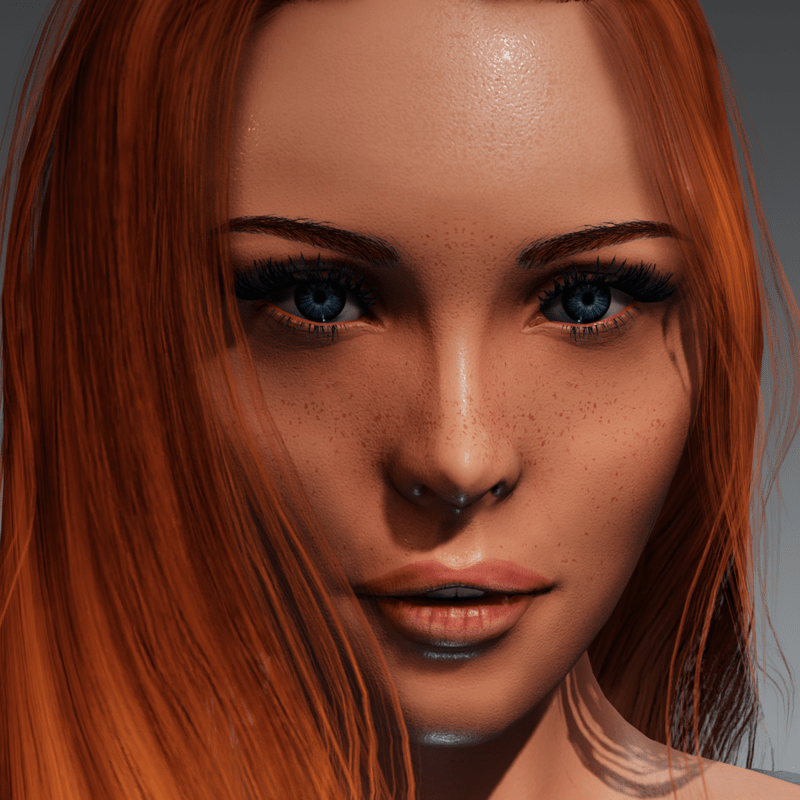 Irene Head with wet skin for Kismet Body by Apocalypse Bunnies