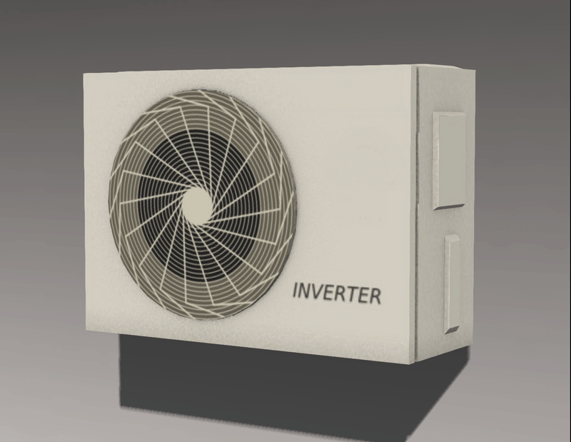 Air conditioner 002 - Outdoor unit