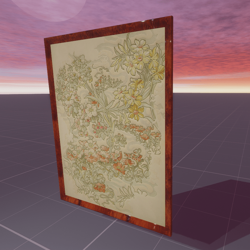 Drawing Anemones Apple Blossoms and Narciss 1897 Alphonse Mucha