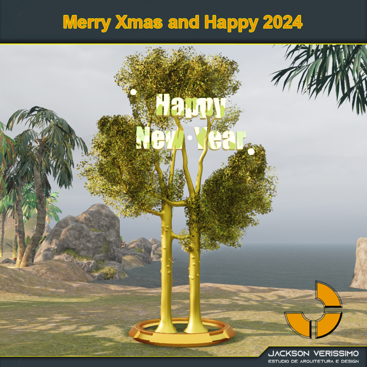 Friendly Tree- Happy New Year