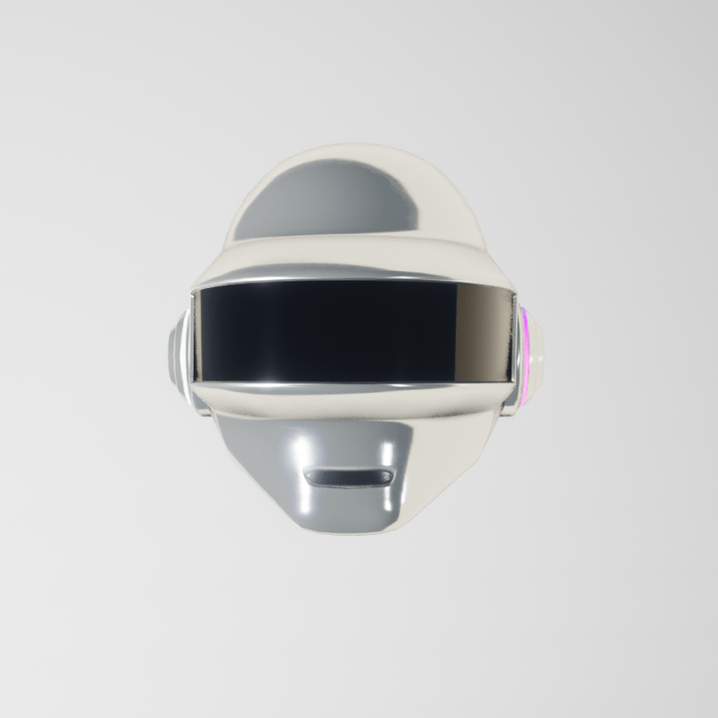 Daft-Pank Helmet Thomas hrome (led animate)