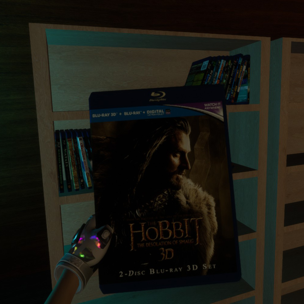 hobbit desolation of smaug bluray case