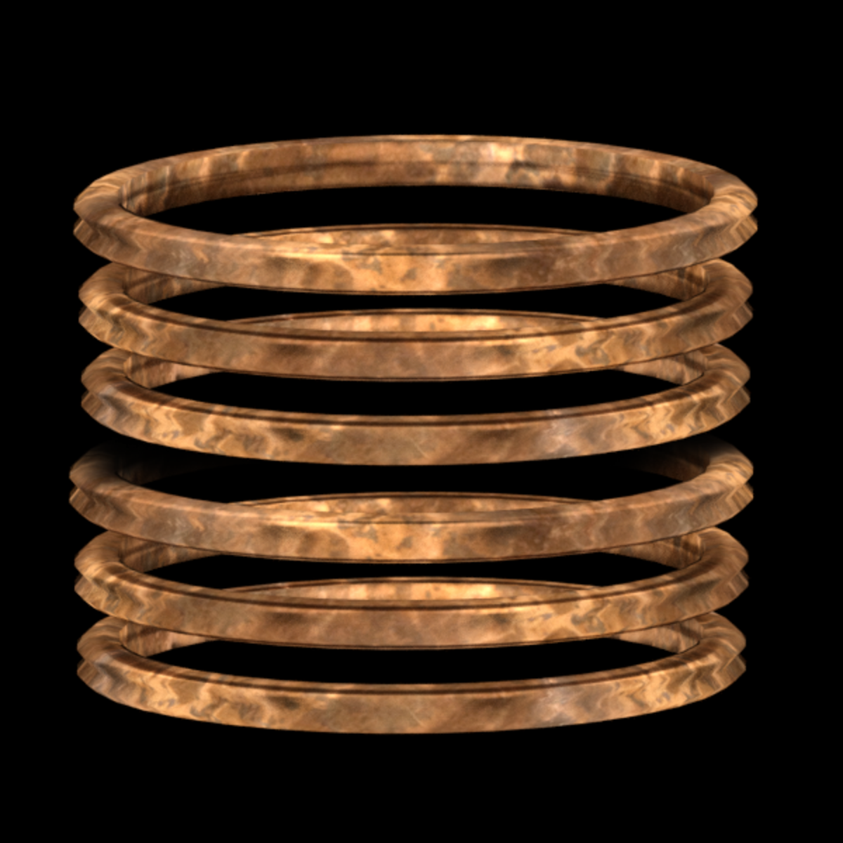 Simple Armlet Lower Arm - Copper