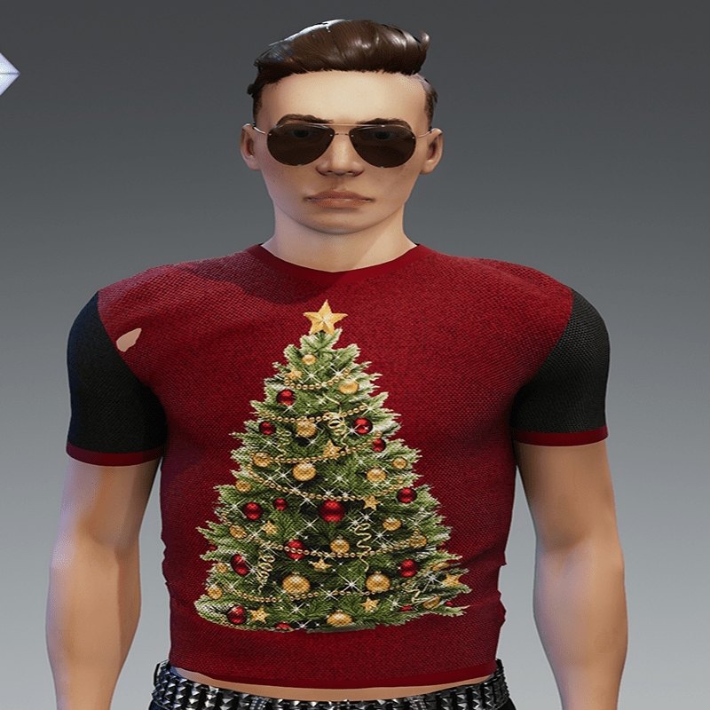 [INTOXICATED[ Xmas Tree shirt FREE!