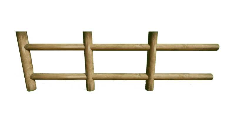 Wooden Single Ended Fence