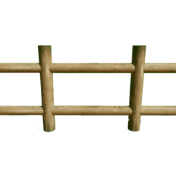 Wooden Single Ended Fence