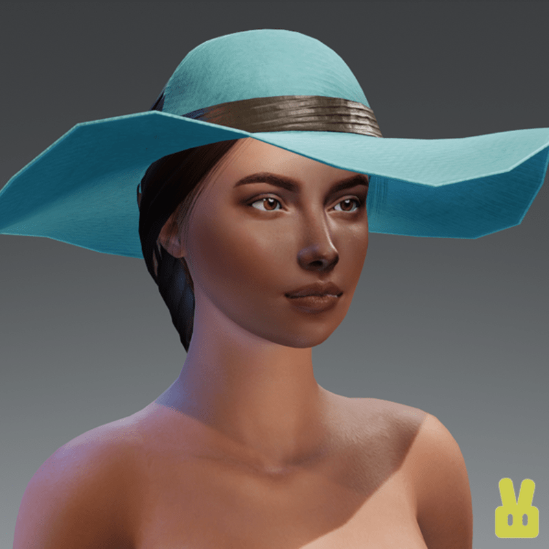 Sunhat - blue