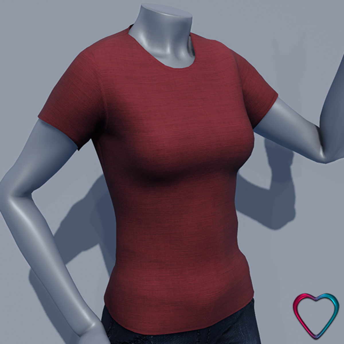 Women Tee-Shirt - Red Dahlia