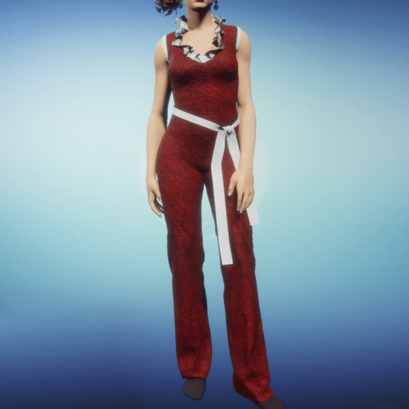 Crushed Velvet Jumpsuit
