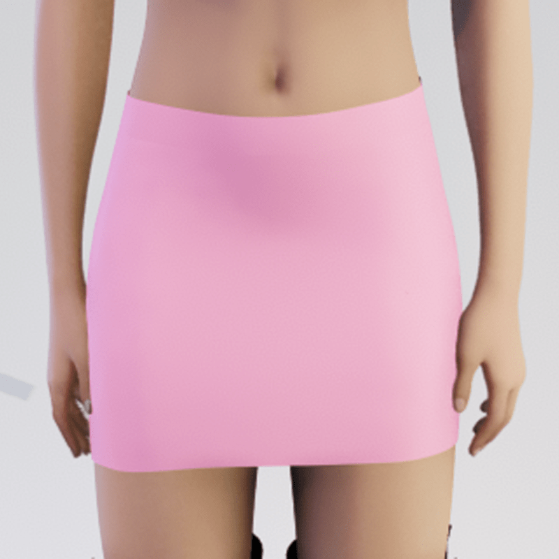 Pink Mini Skirt