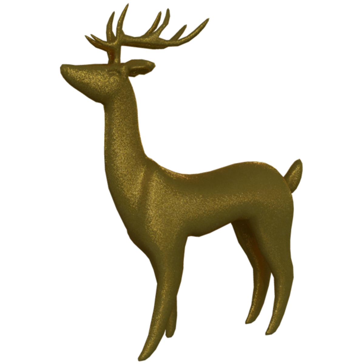 Christmas Deer with horns