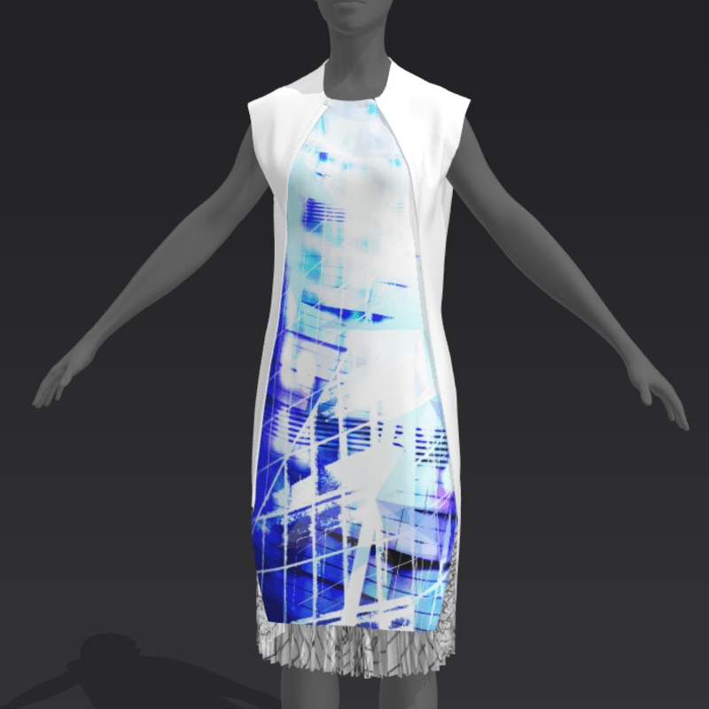 City Prisms Dress