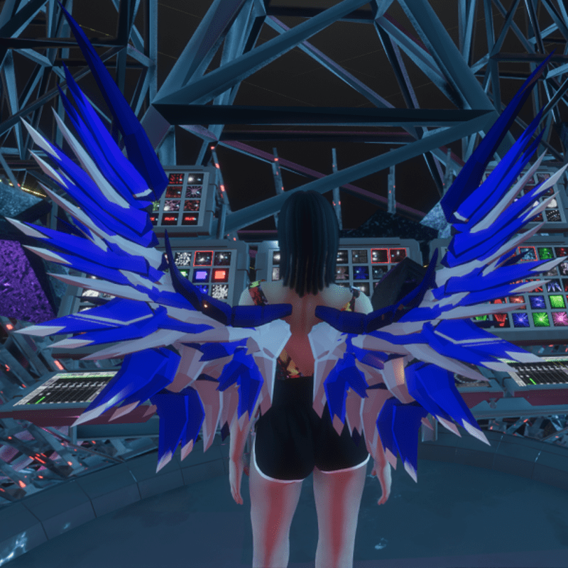 Mech Wings Female Blues