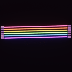 Kawaii Rainbow Lightbulbs