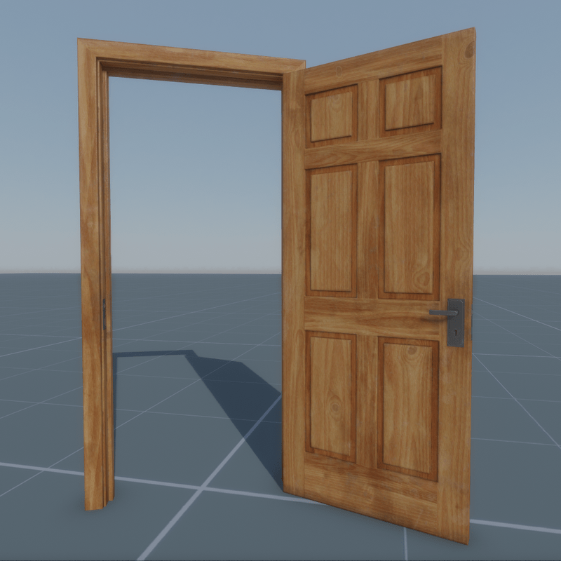 Door Panel Single (B16R)