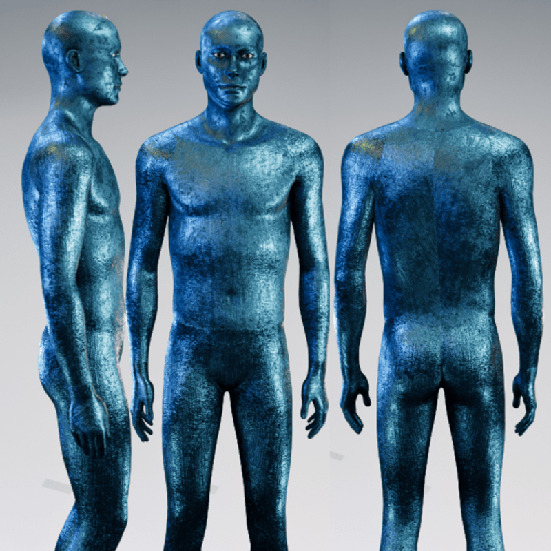 I'm blue Avatar 2.0 male