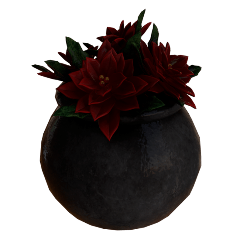 Christmas Flower Pot