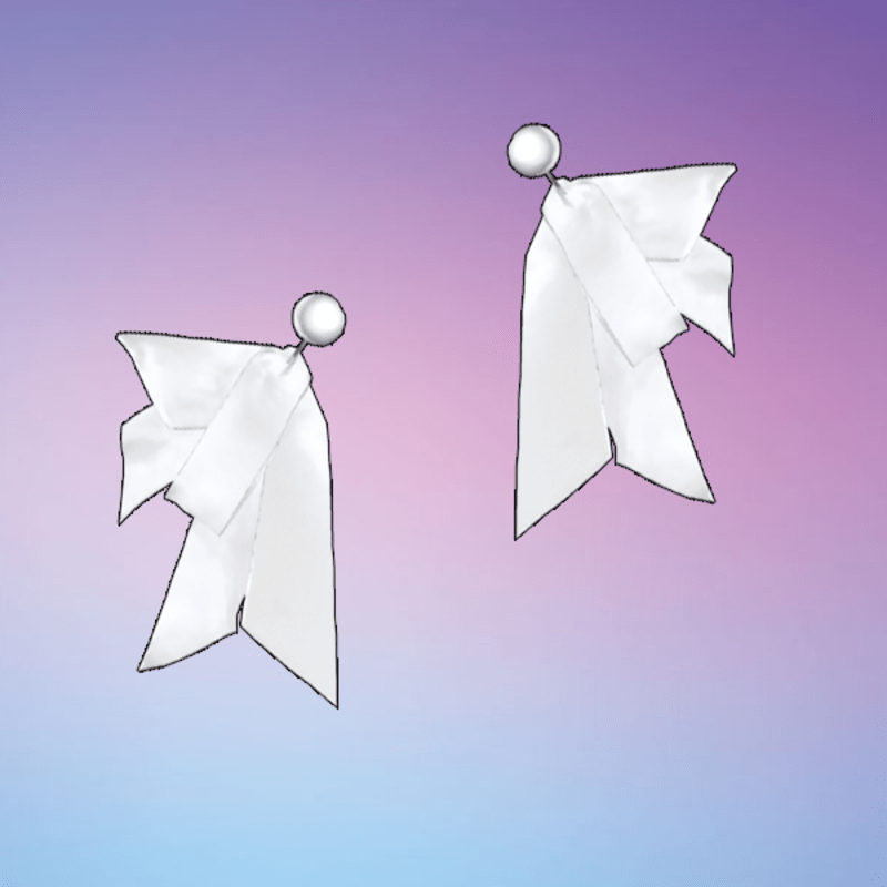 Abigail Earrings BOTH White