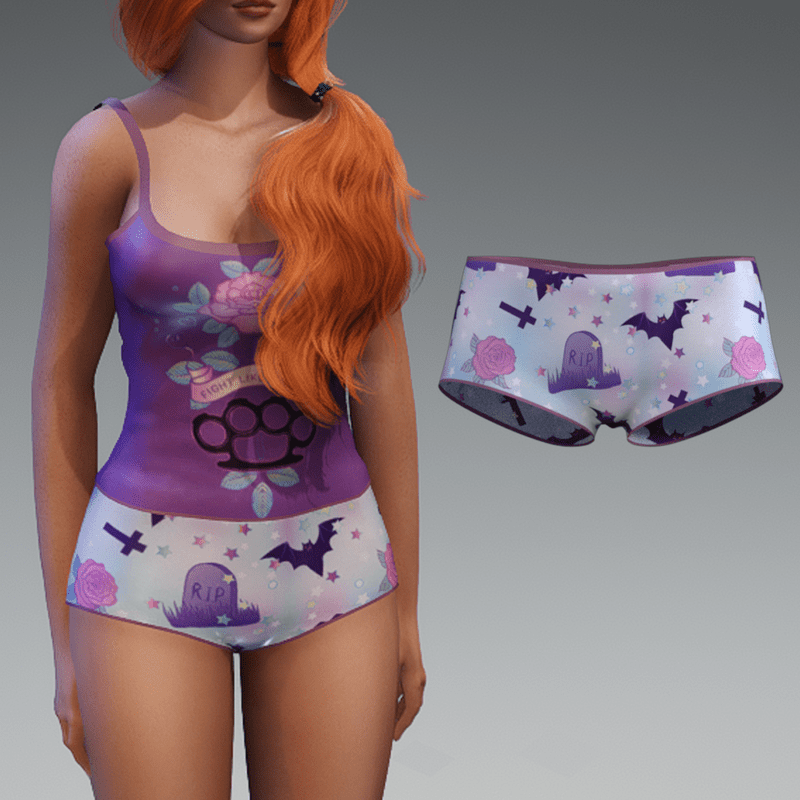 :::LYNX::: Game Girl Pjs - Short
