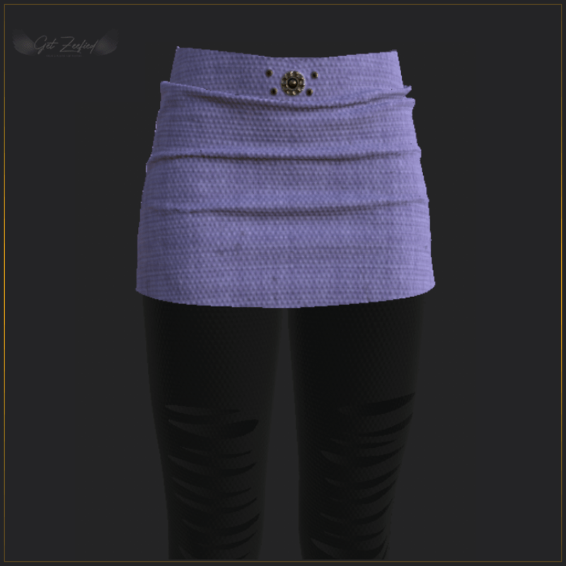 SKIRT WITH LEGGINGS PURPLE