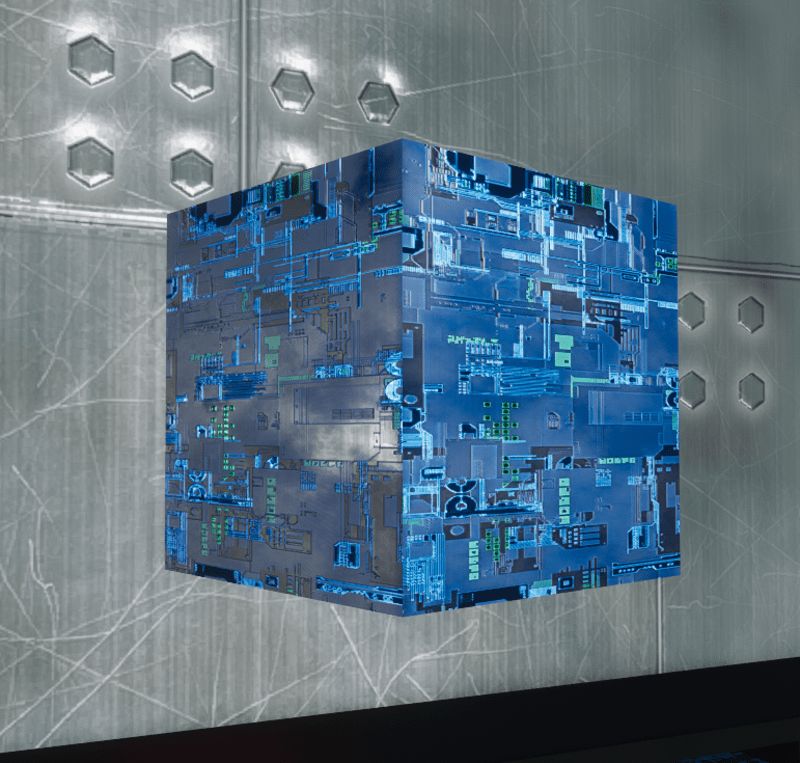 Alien Square Chip Board