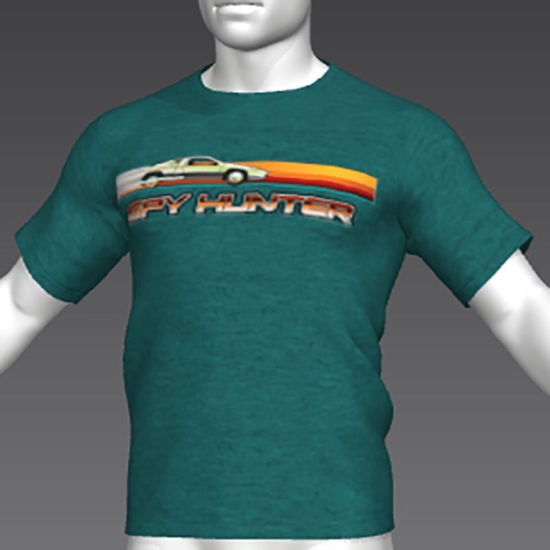 Ready Player One: Spyhunter T-Shirt 02 (Green) (M)