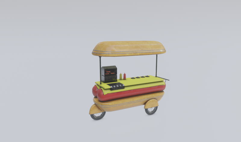 Hot Dog Cart
