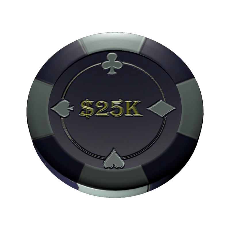 Poker chip 25k (colision)