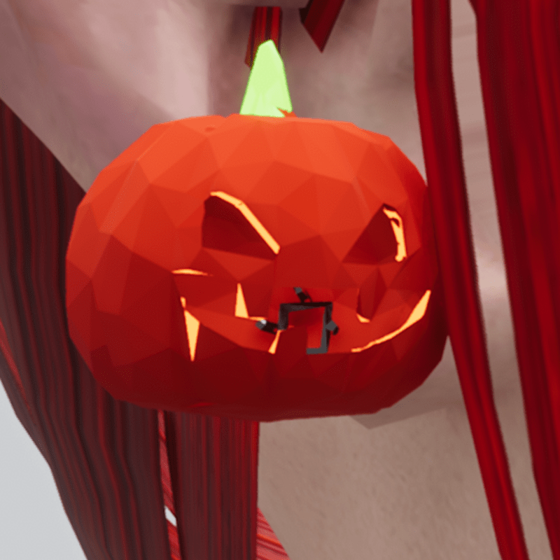 Pumpkin Earrings (TM)