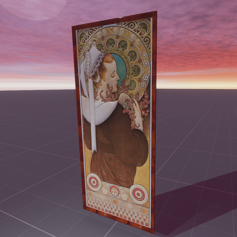 Heather from Coastal Cliffs 1902 Alphonse Mucha