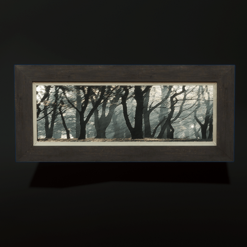 Horizontal Painting - Trees