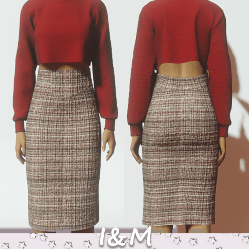 wool pencil skirt 4