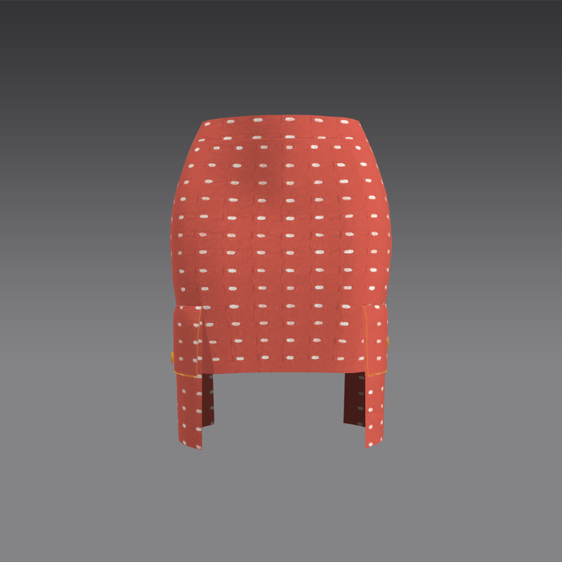 Skirt W Pockets Solid