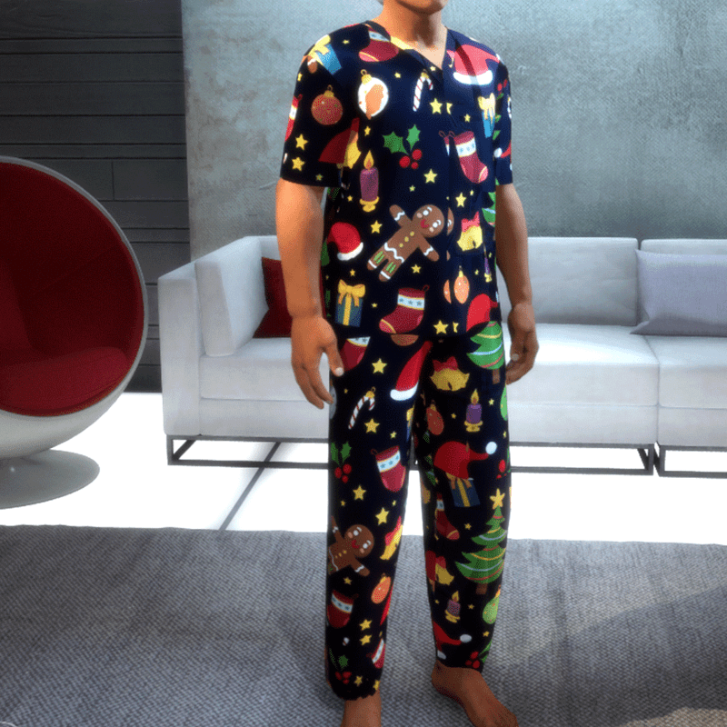 Xmas Pajamas Male