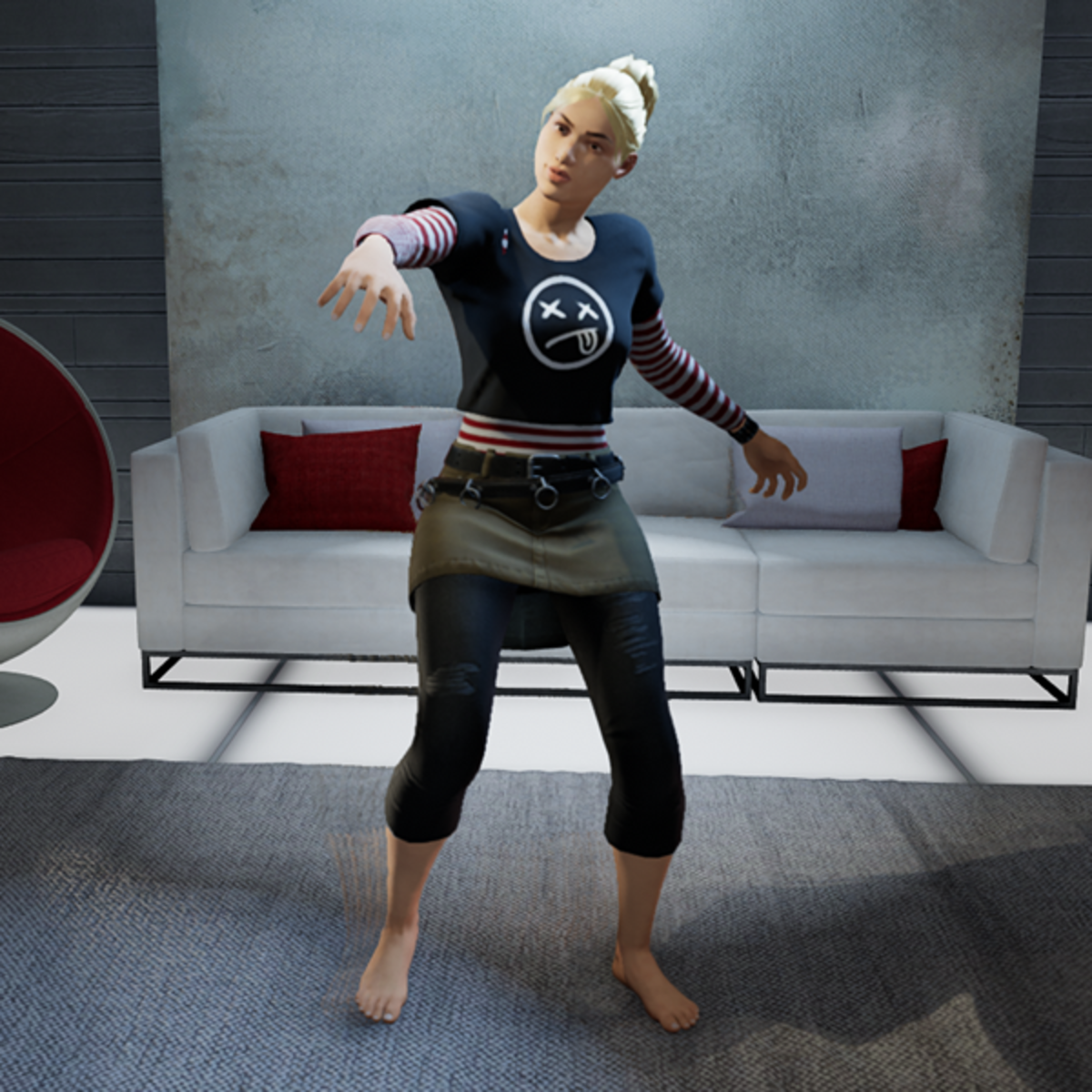 The Dougie Hip Hop Dance (Female)