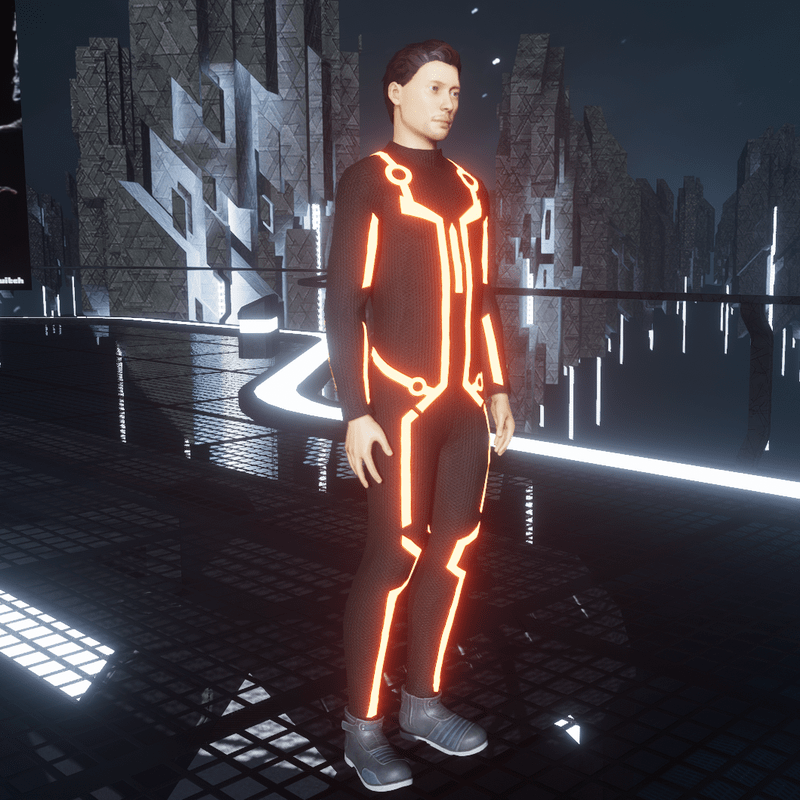 App Costume CLU Orange (Male Version)