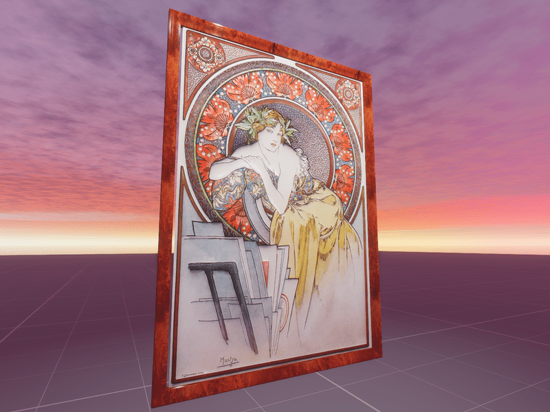 Woman With Poppies Alphonse Mucha