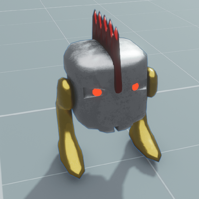 Fire Goats Robot Friend