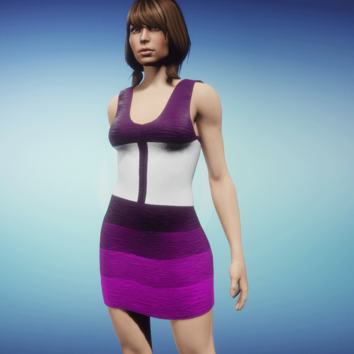 Summerdress Nadja purple