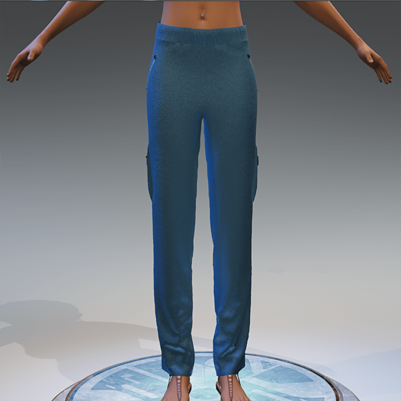 TKA Blue sport pants