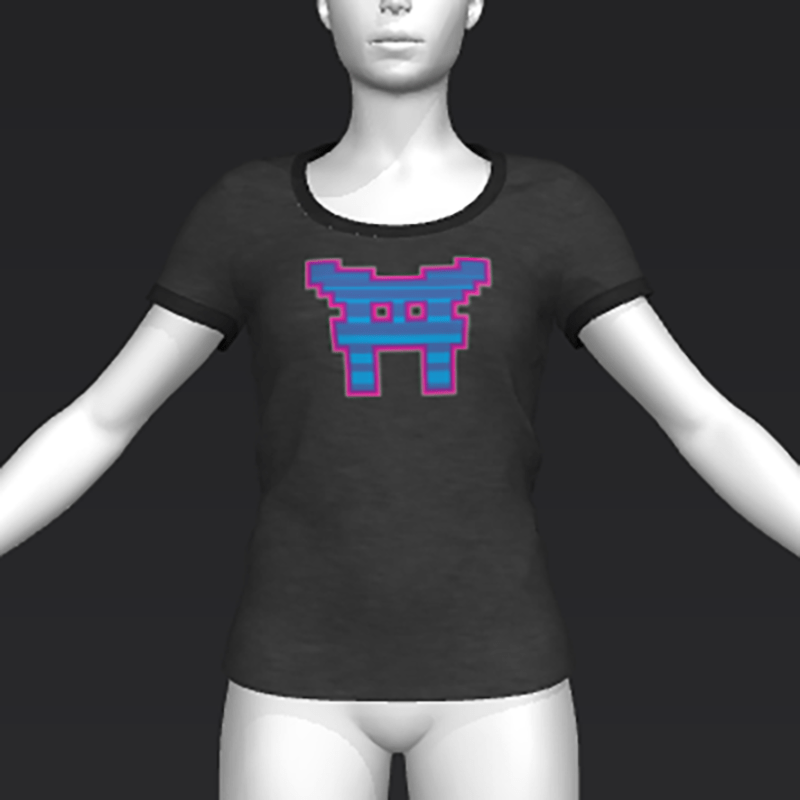 Ready Player One: Gate T-Shirt (Grey) (W)