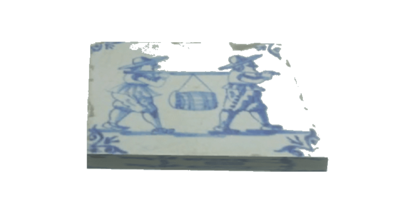 Dutch Delft Tile Carriers